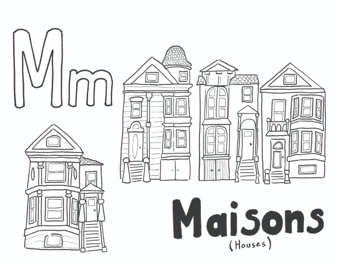 M · Maisons (Houses)